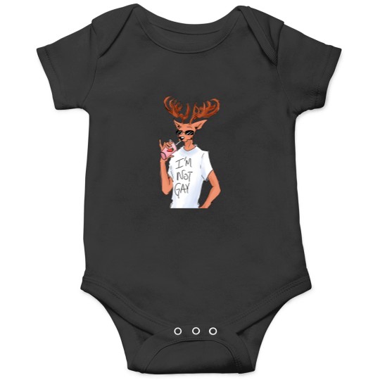 Discover I'M Not Gay Onesies