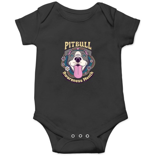 Discover Pitbull Awareness Month - Pitbull Love Onesies
