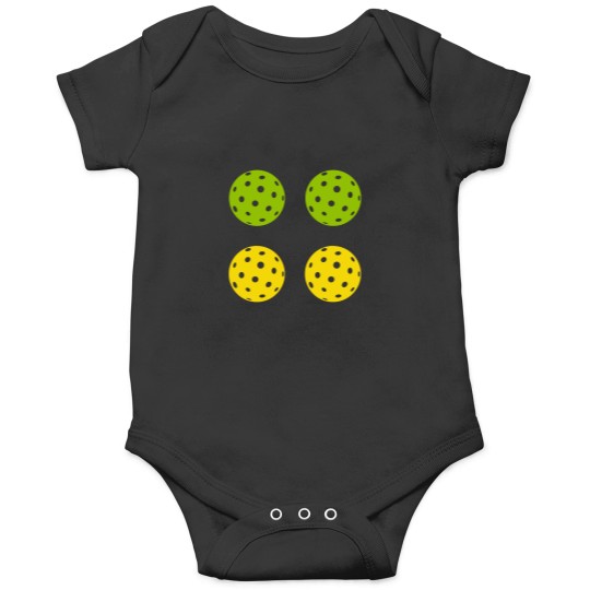 Discover Pickleball Ball Yellow Green Pack Onesies