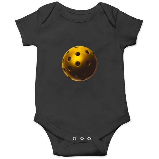 Discover Pickleball Ball T-Shirt Gold Onesies