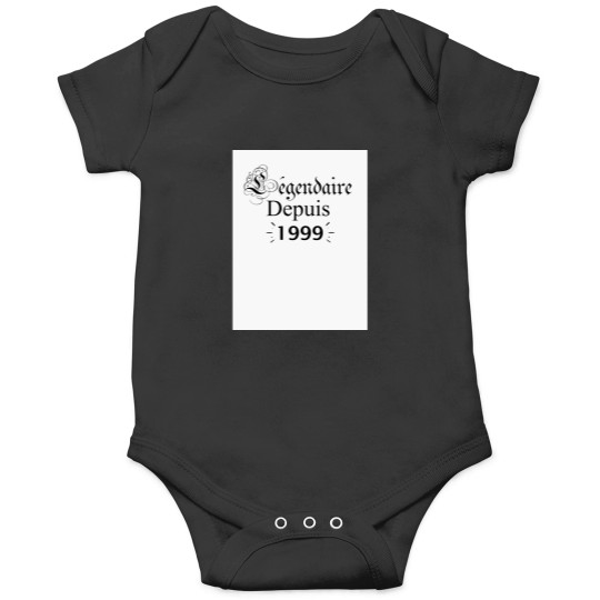 Discover legendary quote since 1999 Baseball ¾ Sleeve T-Shirt Onesies