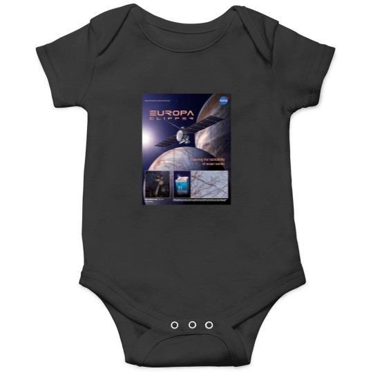 Discover Nasa Europa Clipper Mission Overview Poster Onesies