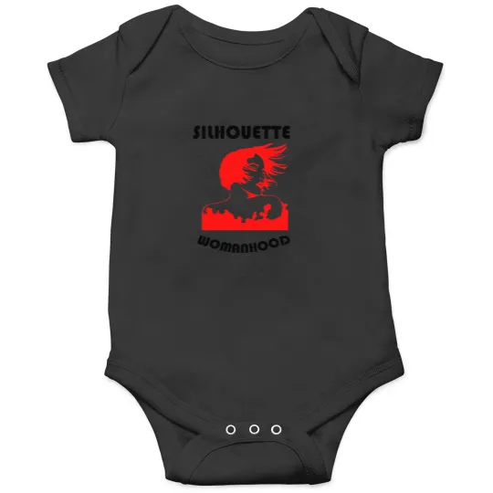 Discover Womanhood Silhouette art 2 Onesies