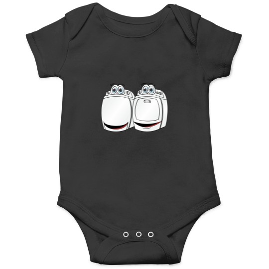 Discover washer dryer cartoon Onesies