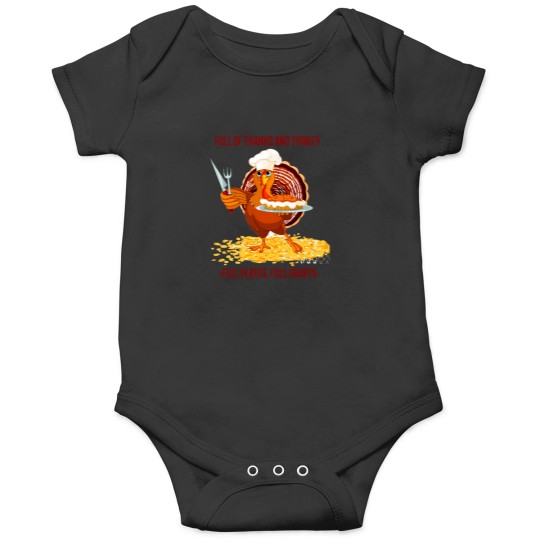 Discover Thanksgiving Day Full of Thanks Onesie
