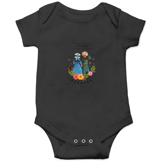 Discover Anne with an E and Diana from Avonlea Green Gables - Best Friends Classic T-Shirt Onesies