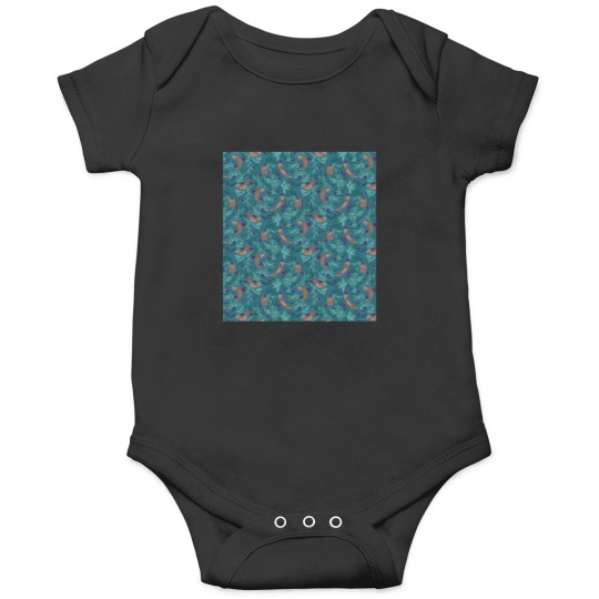 Discover otter cover blue Onesies