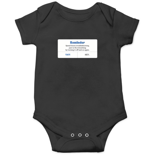 Discover turn it off and on again 1 Onesies