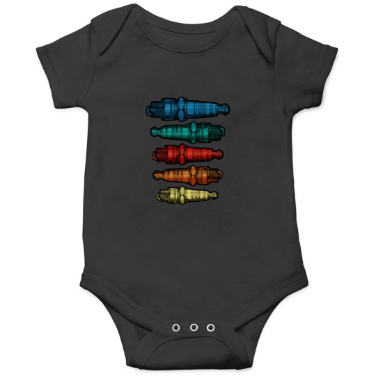 Discover Spark Plugs Classic Onesies
