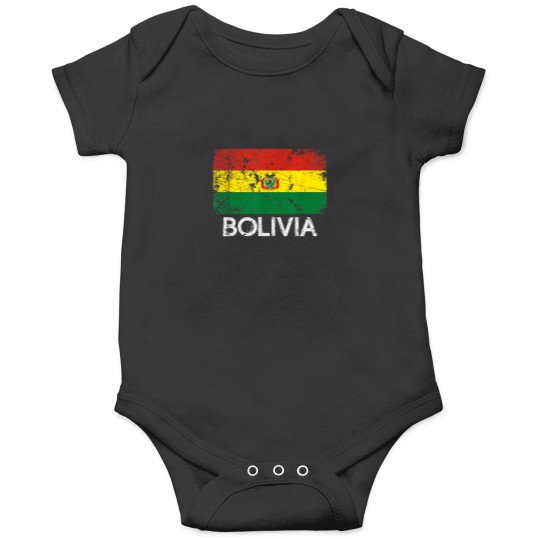 Discover Bolivian Flag Vintage Made In Bolivia Gift 3437 Onesies