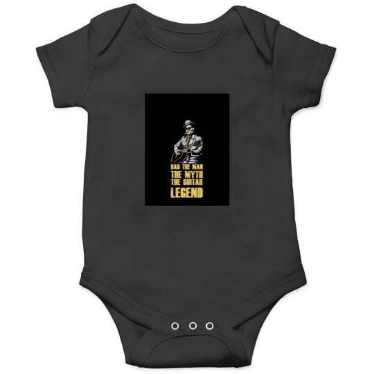 Discover Dad The Man The Myth The Guitar legends Onesies