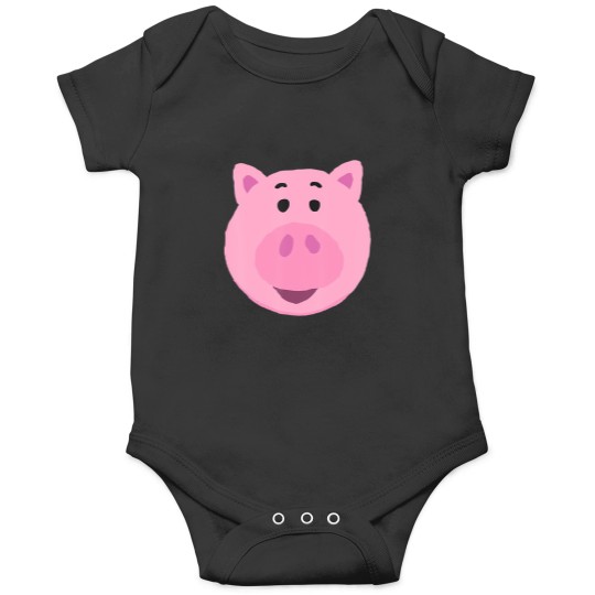 Discover Hmm Big- Cute Pig Logo Onesies
