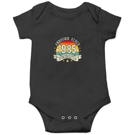 Discover 1985 Birthday Awesome Premium Edition Born In 19 Onesies