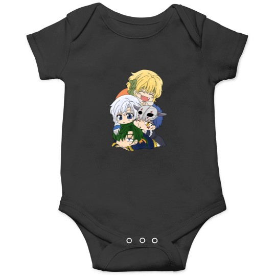 Discover The Four Dragon Warriors Chibi Onesies