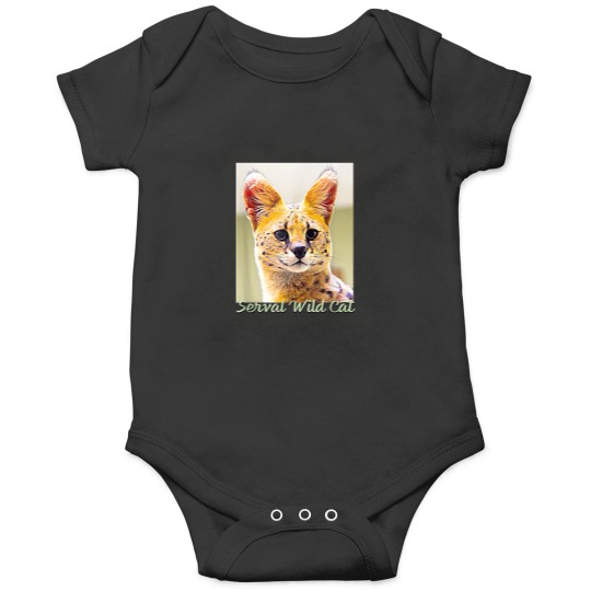 Discover Serval African Wild Cat Onesies