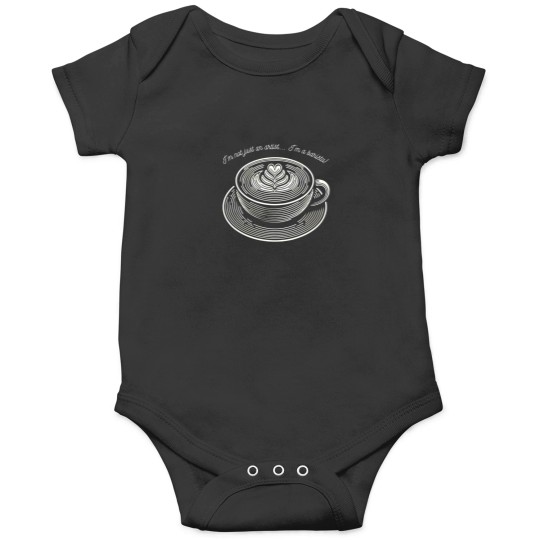 Discover I'M Not Just An Artist... I'M A Barista Coffee Lineart Design For Coffee Lovers. 467 Onesies