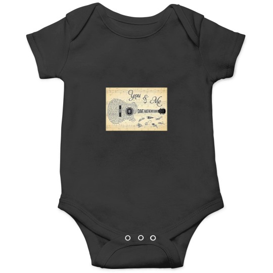 Discover You And Me Lyric Guitar Onesies