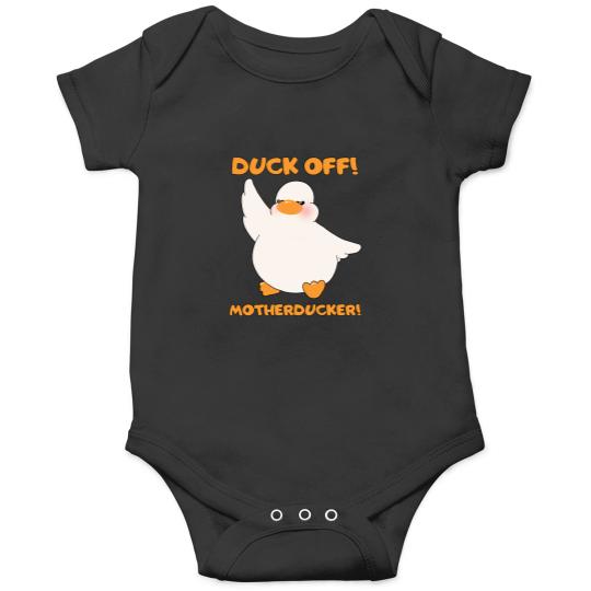 Discover Duck Off Motherducker Cute Duckling Baby Goose 2 Onesies