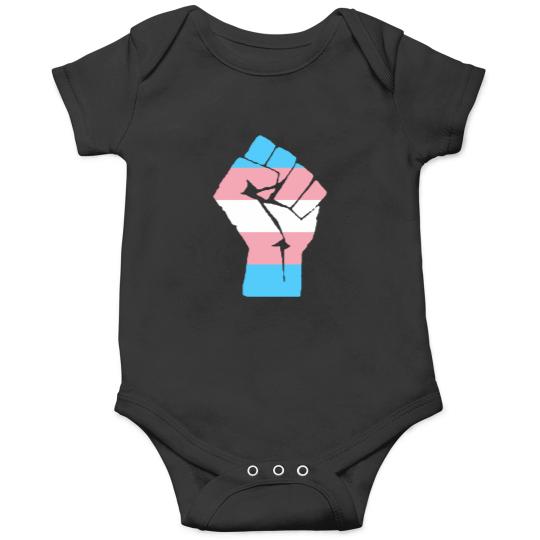 Discover Resist Fist Transgender flags Trans Prides Relaxed Fit Onesies
