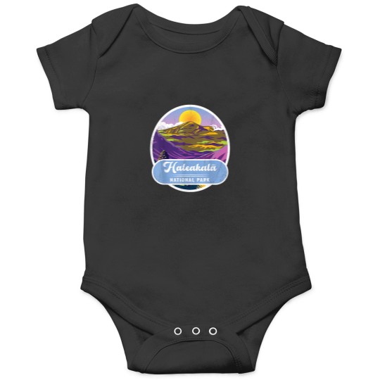 Discover Vintage Mountain Haleakala National Park Tshirt Onesies