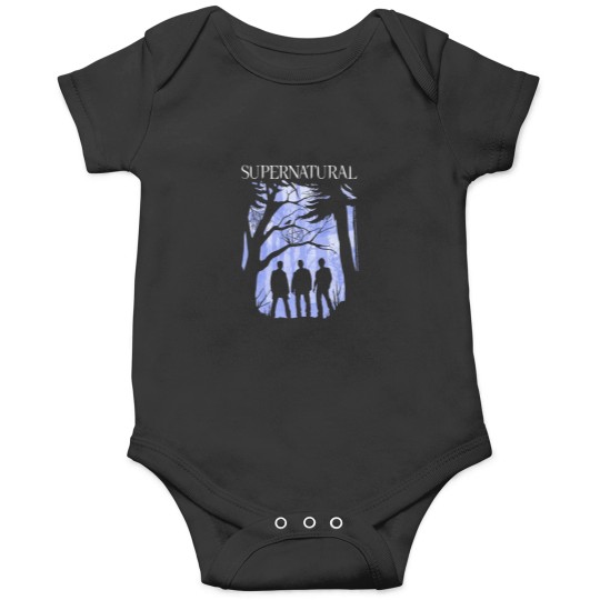 Discover Supernatural Silhouettes Logo Premium Onesies