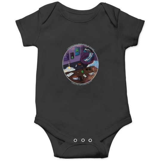 Discover A Prosperous Family--White Text Onesies