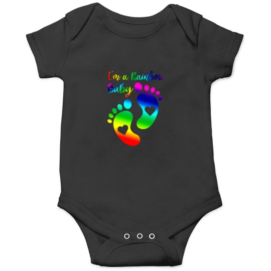 Discover I_m a Rainbow Baby Maternity T-  - Pregnancy Announcement - Maternity  - Rainbow Maternity - LGBT Maternity Onesies