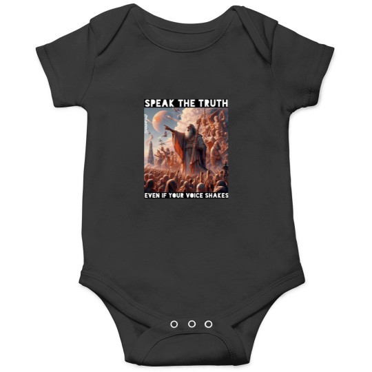 Discover Speak The Truth Even If Your Voice Shakes!!! Onesies