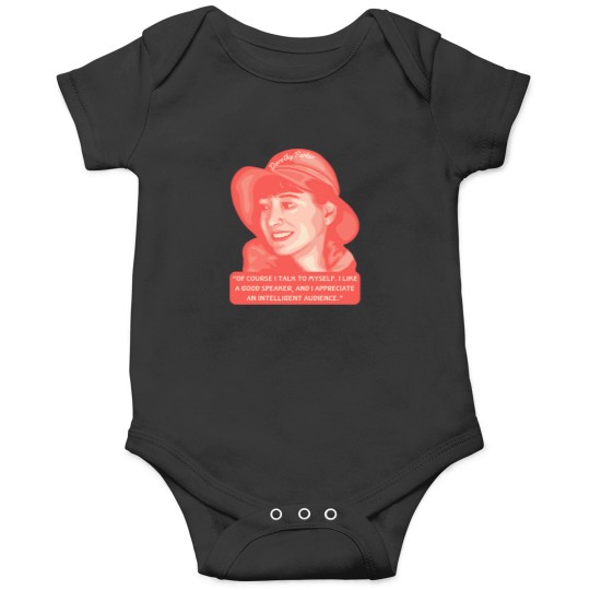 Discover Dorothy Parker Portrait And Quote Onesies