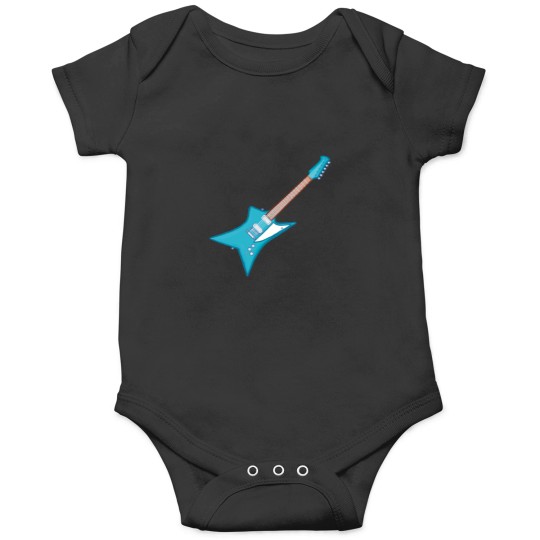 Discover electrics blue guitar Onesies