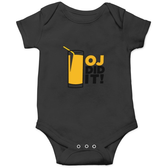 Discover Oj Simpson Did It Funny Orange Juice Tee Onesies