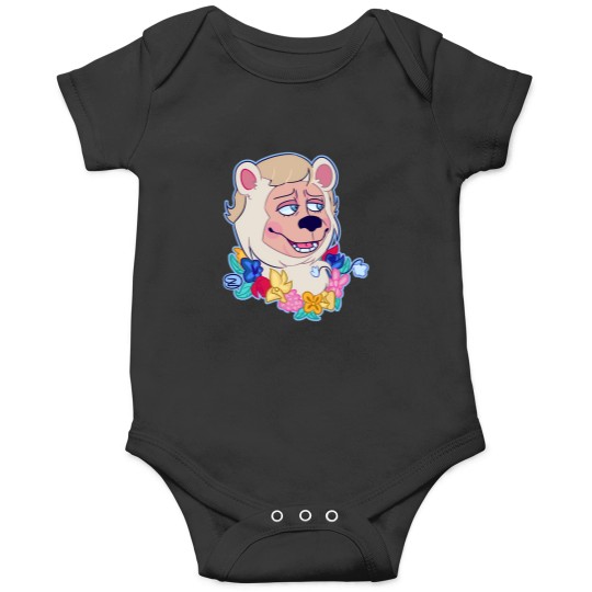 Discover Beach Bear Sticker Onesies