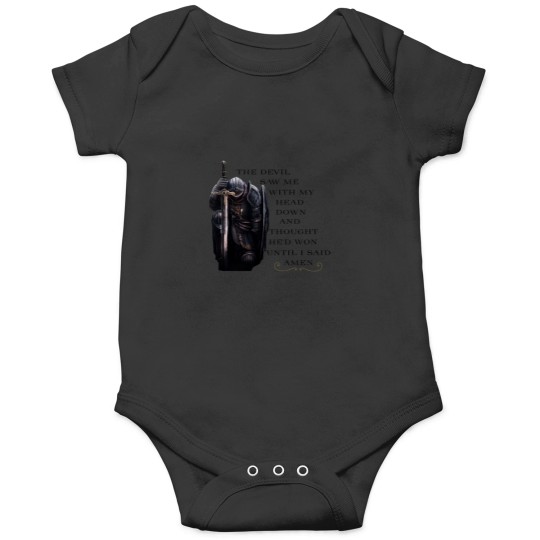 Discover A praying Knight Onesies