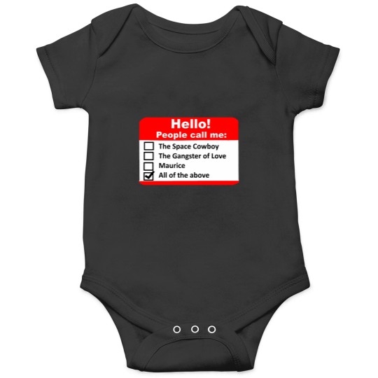 Discover Hello People Call Me - Name Tag Onesies