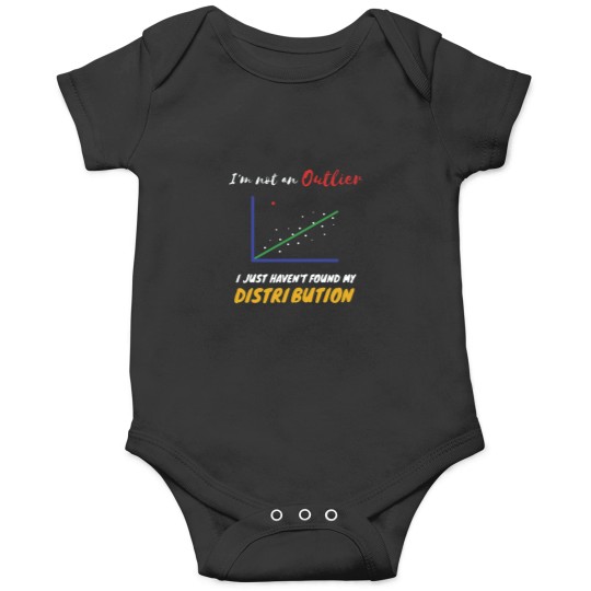 Discover Funny Statistics Inside joke about Outliers and Distribution Onesies