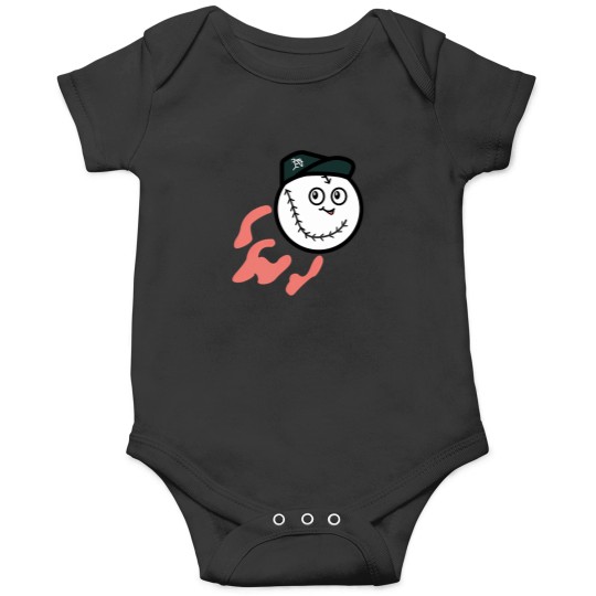 Discover Flame-Baseball T-Shirt Onesies