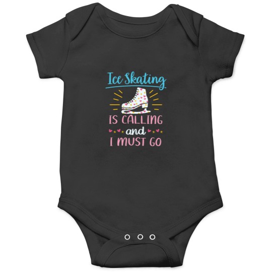 Discover Ice Skating is Calling and I Must Go Onesies