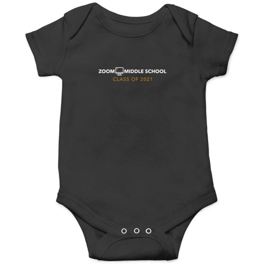Discover zoom middle chool cla of 2021 Onesies