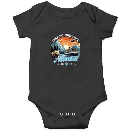 Discover Cruisin Together Alaska 2025 Friend Family Alaska Cruise Onesies