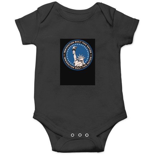 Discover Immigration Built this Nation -2 Onesies