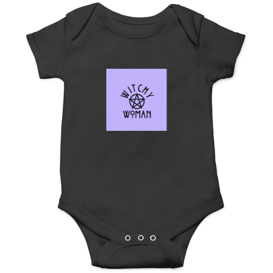 Discover Witchy-Woman-With-Pentagram T-Shirt Onesies