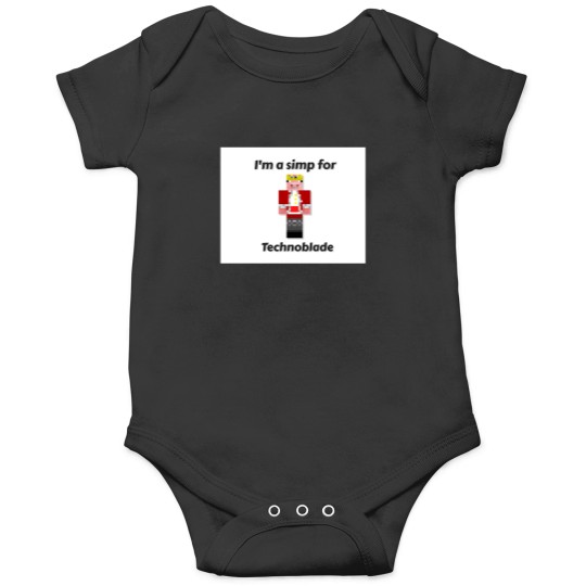 Discover I'M A Simp For Technoblade (White Base) (1) Onesies