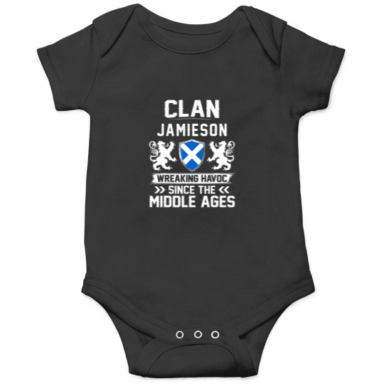 Discover Clan Jamieson Scottish Family Scotland Mothers Day Fathers T-Shirt Onesies