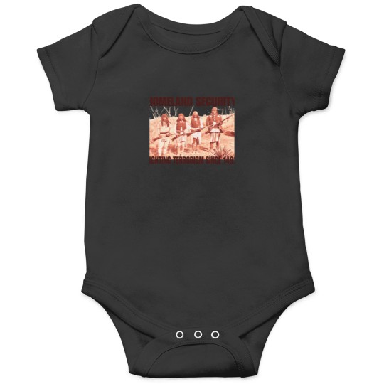 Discover Homeland Security Fighting Terrorism Native American Indian  T-Shirt 2 1441 Onesies