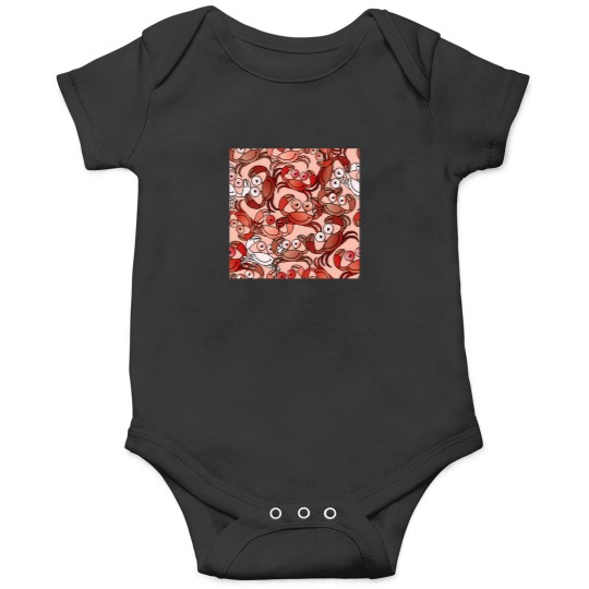 Discover Crab Patterns Allover Seamless Patterns (1) T-Shirt Onesies