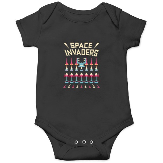 Discover spaces invaders actives -3 Onesies