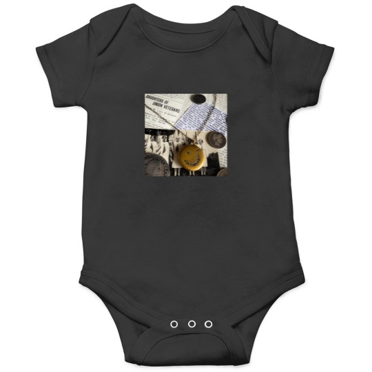 Discover Vintage Antique Photos And Coins T-Shirt Onesies