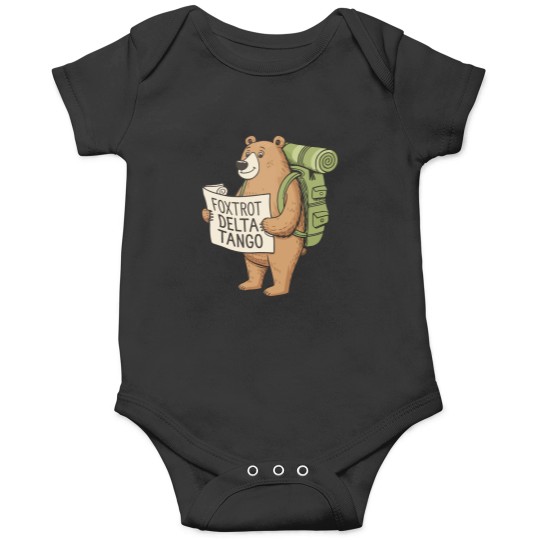 Discover Bear Foxtrots Deltas Tangos Funny Bear Foxtrots Deltas Tango Onesies