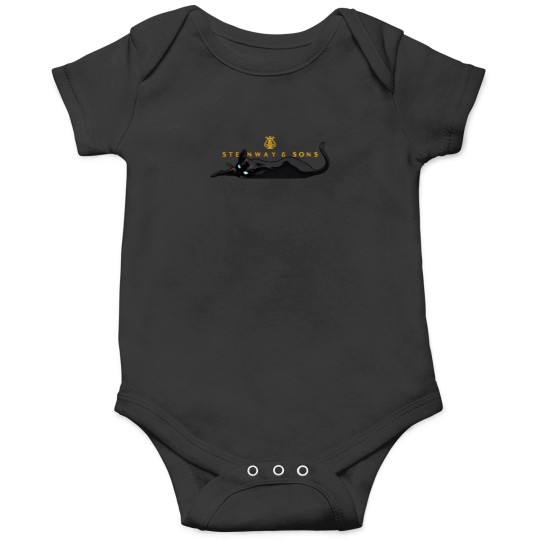 Discover Piano Cat T-Shirt Onesies
