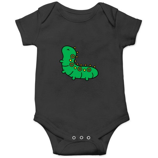 Discover Cute Happy Caterpillar Onesies